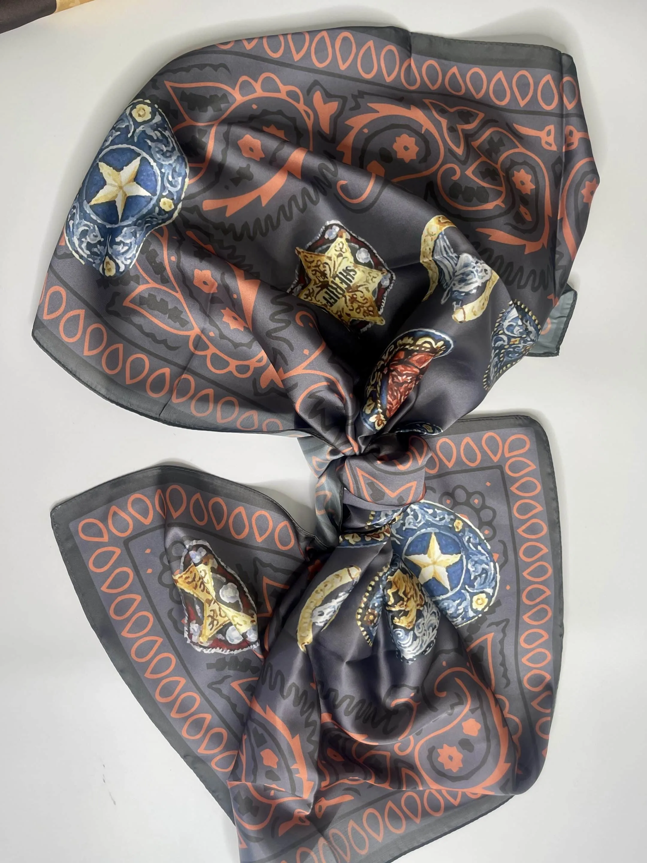 Buckles & Badges Silk Wild Rag