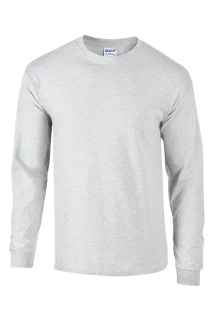 Buffalo Plaid Vine Monogram DryBlend Adult Long Sleeve Tee