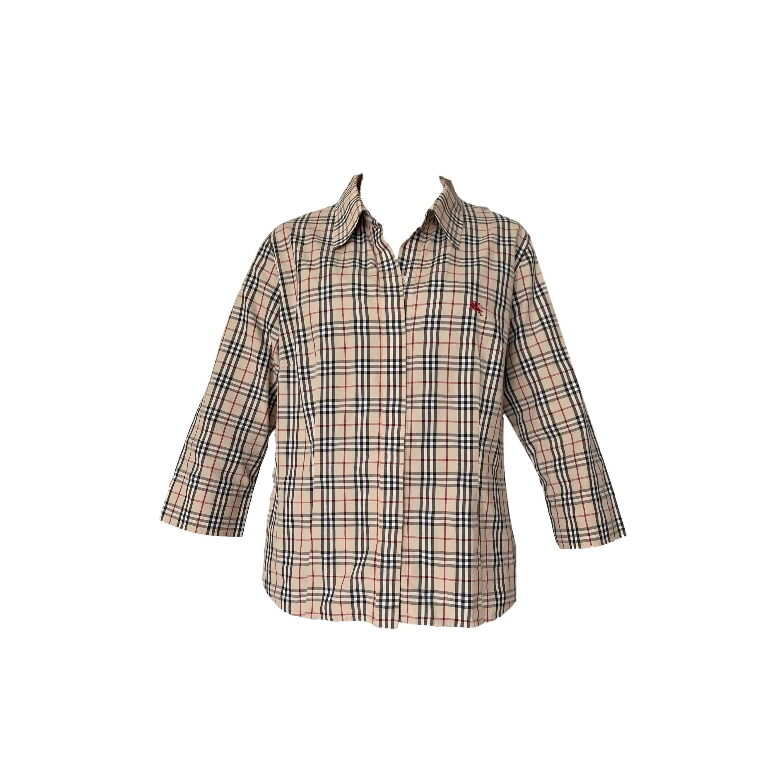 Burberry Classic Plaid Button Down