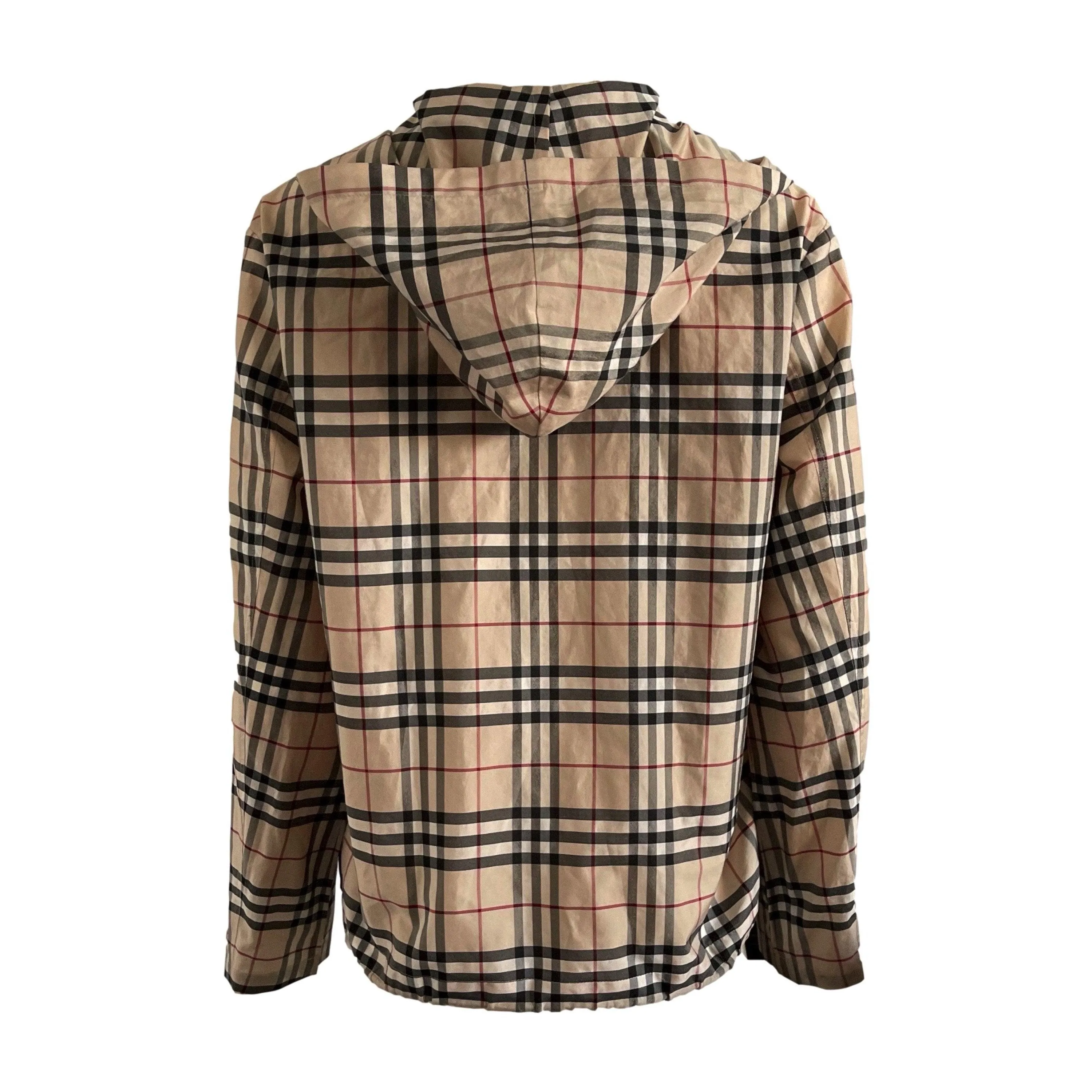 Burberry Classic Plaid Rain Jacket