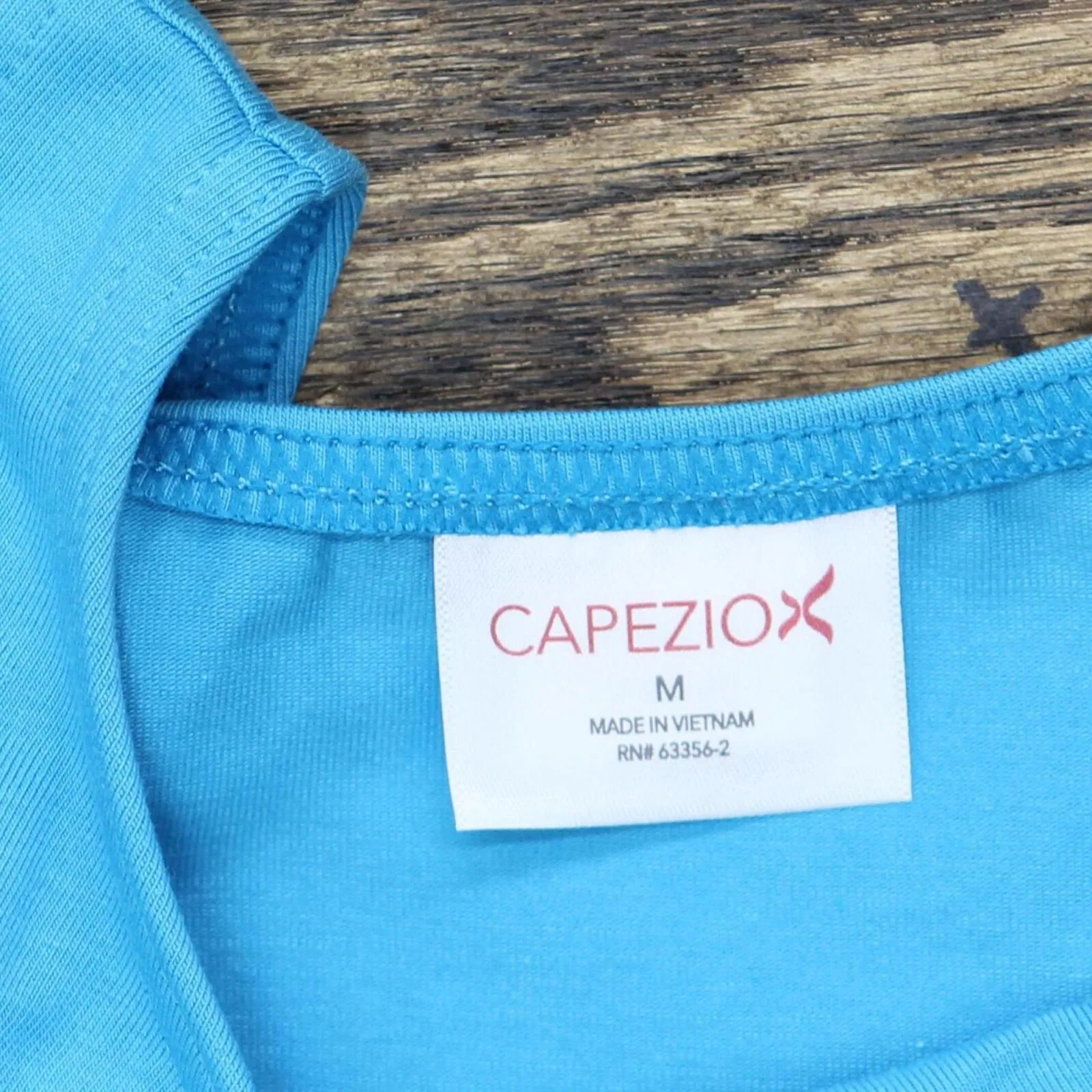 Capezio Womens Cotton Classic High-Neck Tank Leotard Jet Blue M