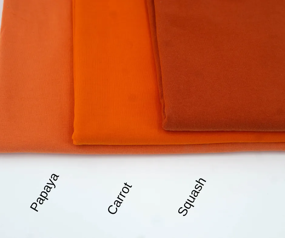 Carrot - LUXE Solids Jersey Knit - 1/2 Metre