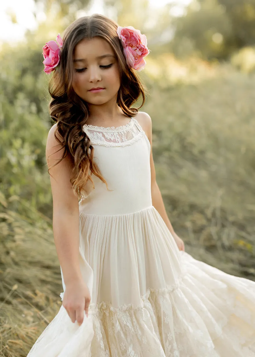Catrin Dress in Cloud