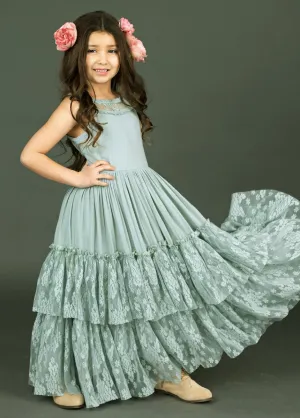 Catrin Dress in Seaglass