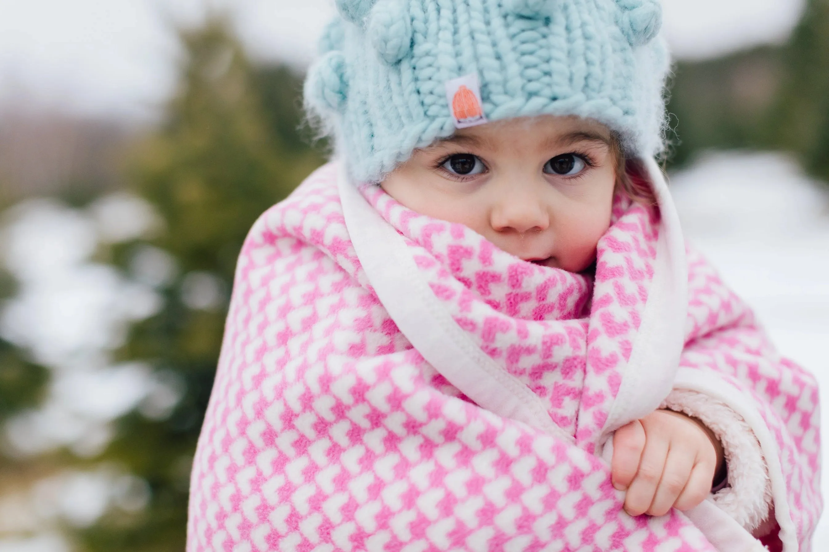 Chappy Wrap | Mini Blanket {All My Heart Bubblegum}