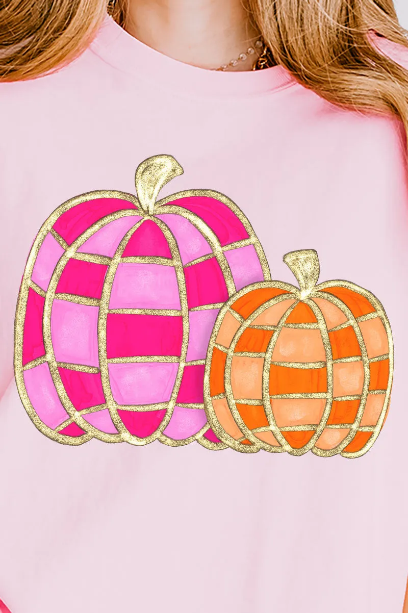 Check Us Out Pumpkins Comfort Colors Adult Ring-Spun Cotton Tee