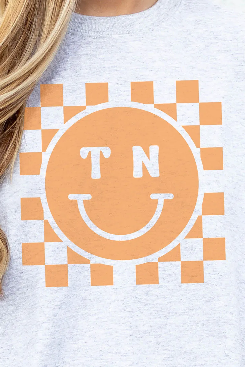 Checkerboard Happy TN Dri-Power 50/50 Tee