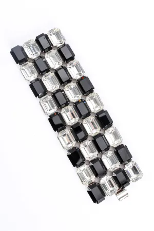 Checkered Crystal Bracelet