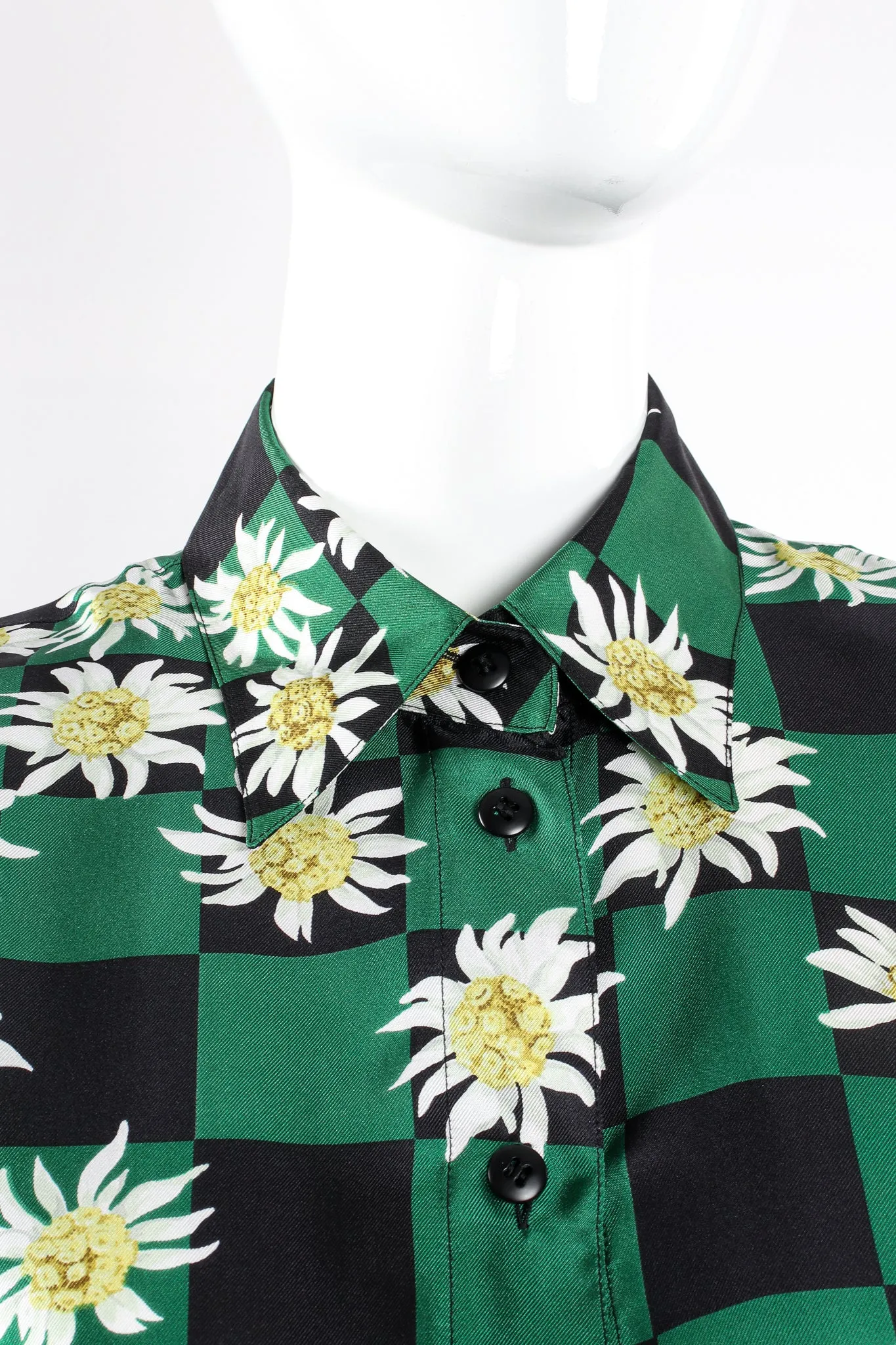 Checkered Daisy Shirt