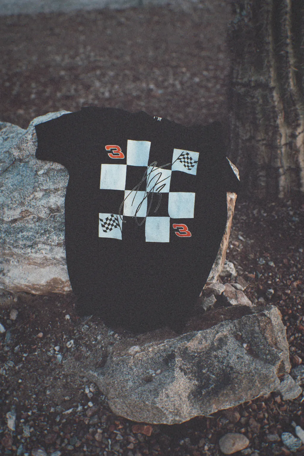 Checkered Tee x Whitney Dillon Collab