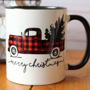 Christmas Truck Coffee Mug