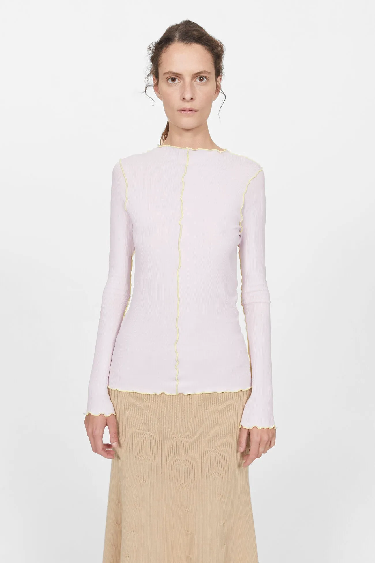 Columbina Top in Quartz Pink