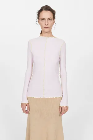 Columbina Top in Quartz Pink