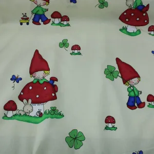 Cotton Kids Fabric 2229 Dwarfs Print 140 cm