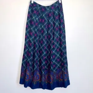 Country Sophisticates by Pendleton Plaid Skirt