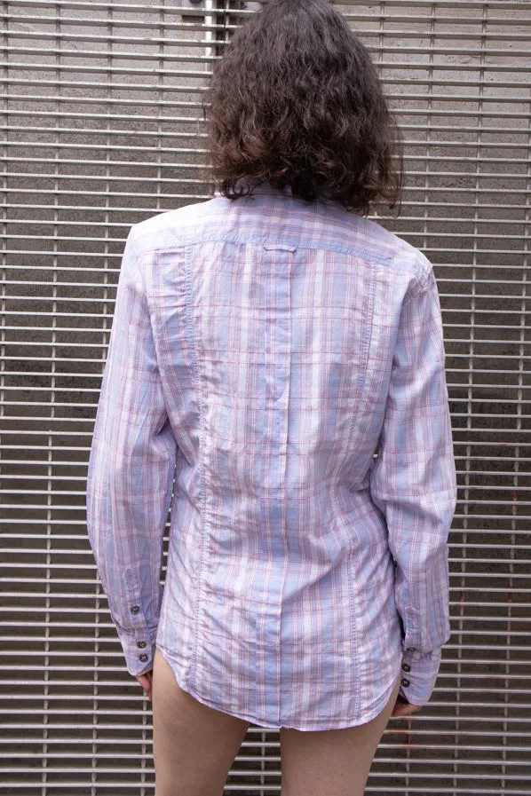 D&G PLAID BUTTON DOWN
