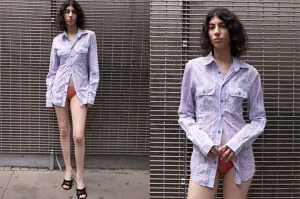 D&G PLAID BUTTON DOWN