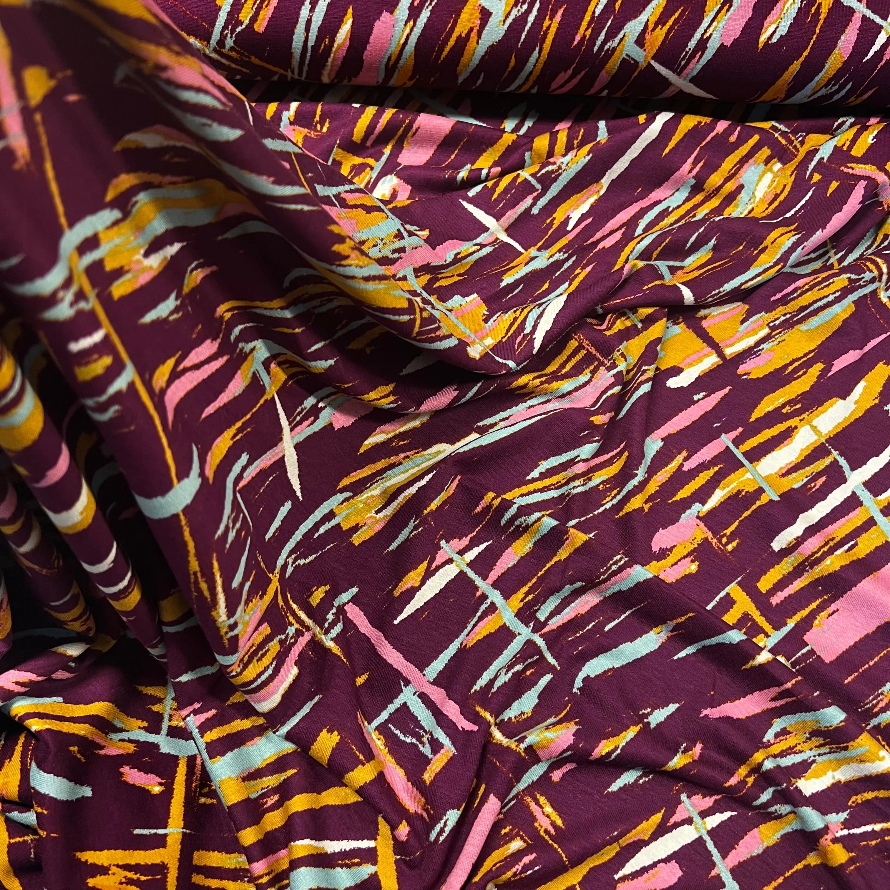Damson Viscose Jersey