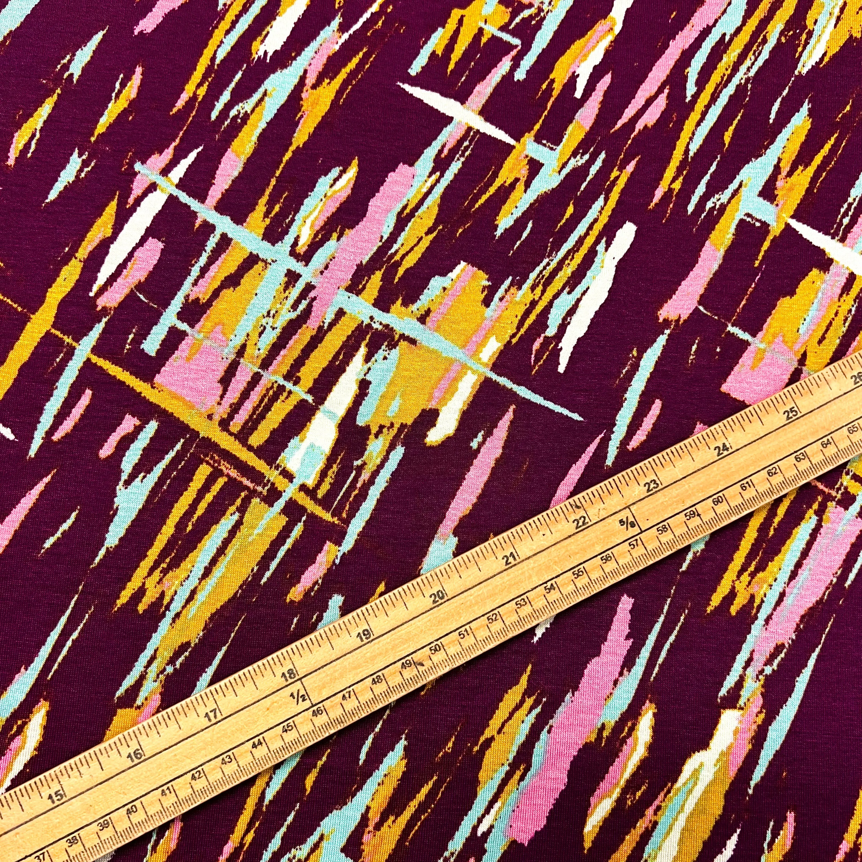 Damson Viscose Jersey