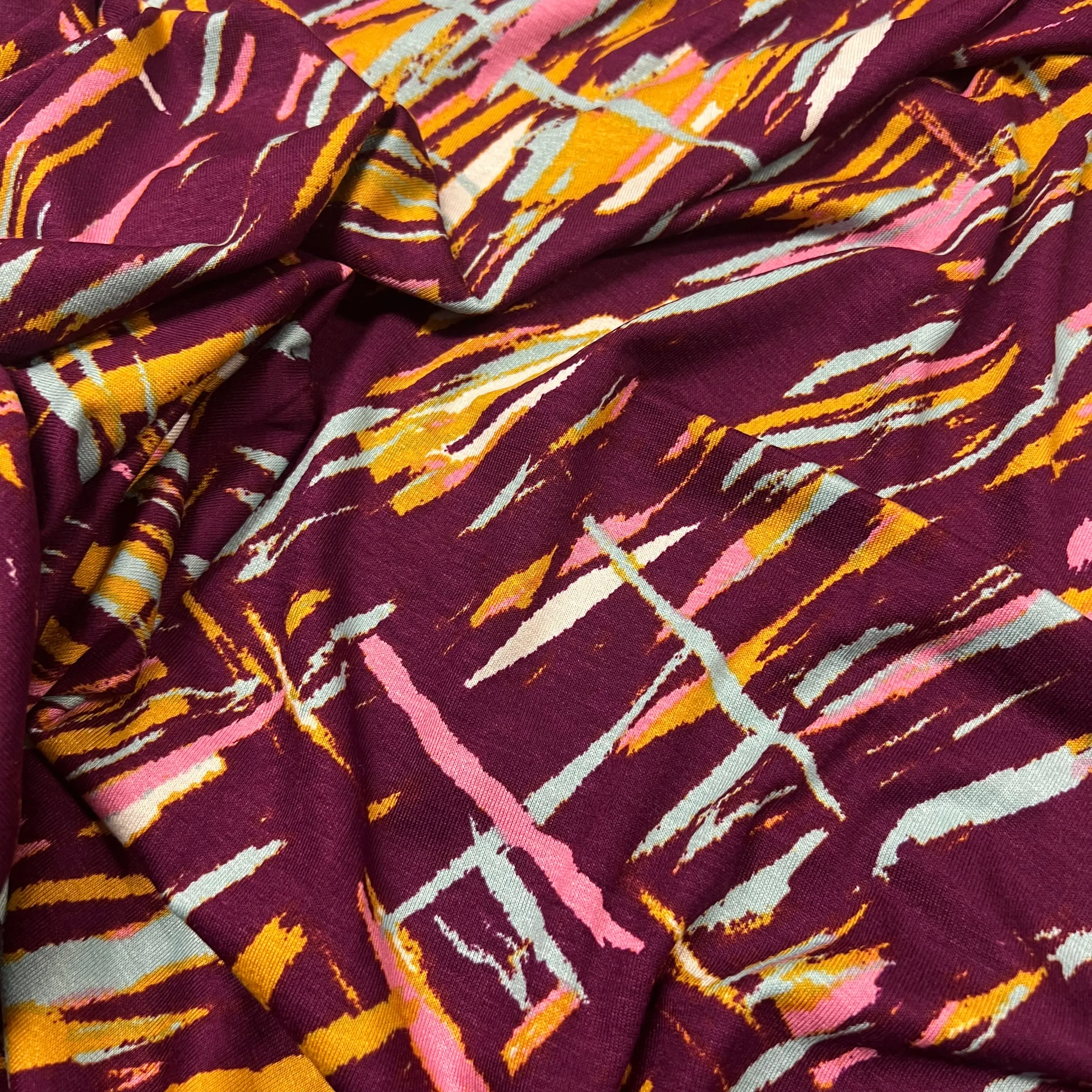 Damson Viscose Jersey