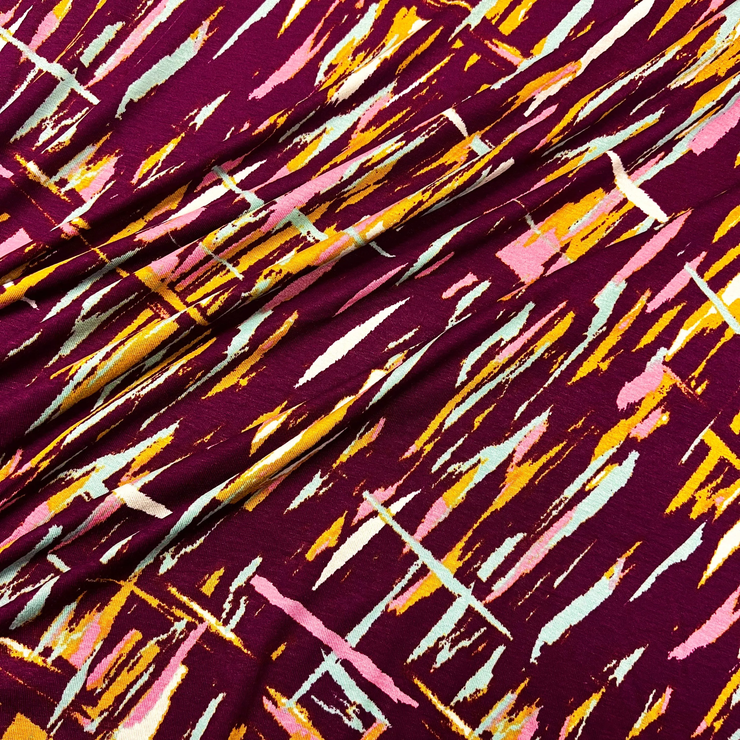 Damson Viscose Jersey