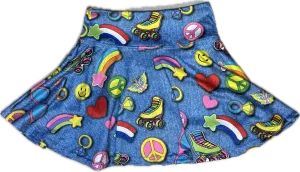 Dori Creations- Demin Patch Skort