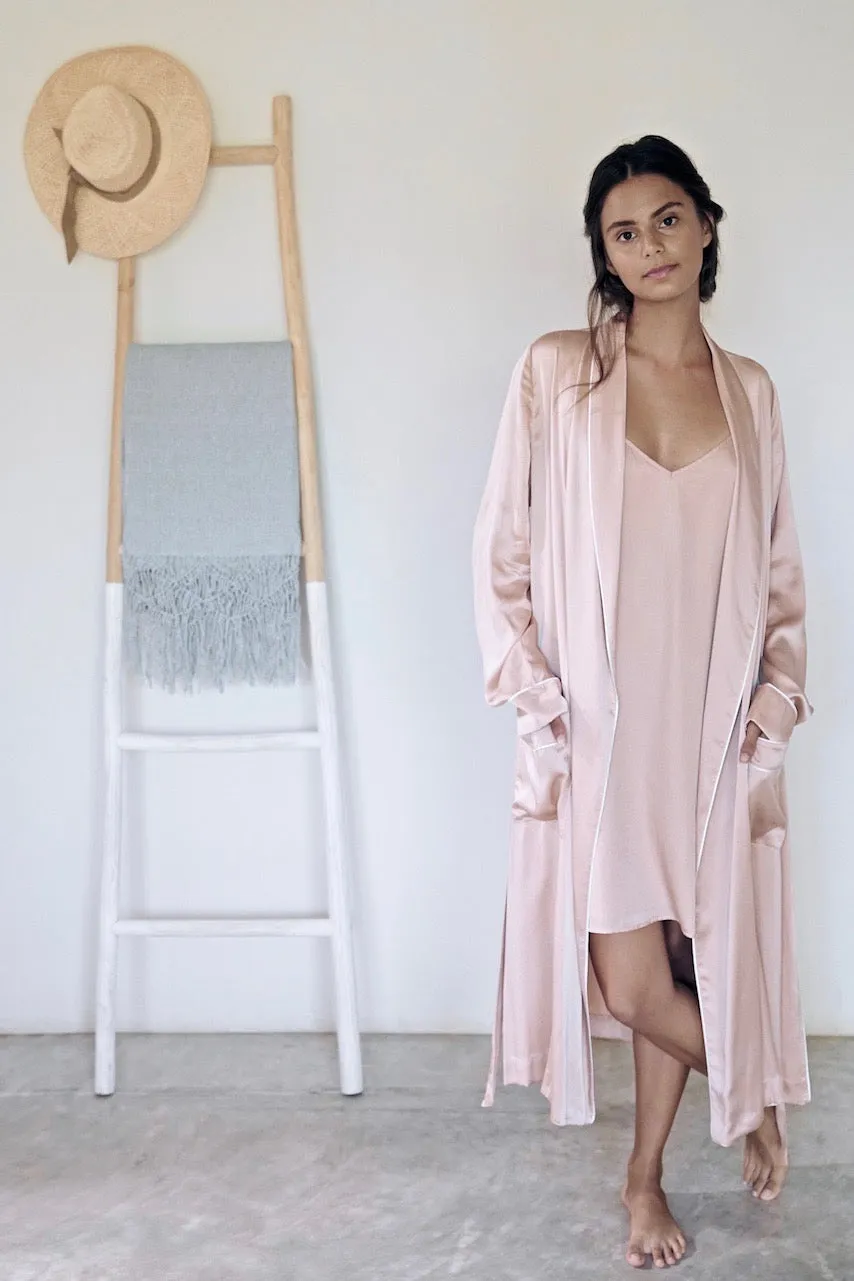 Dusk Silk Robe