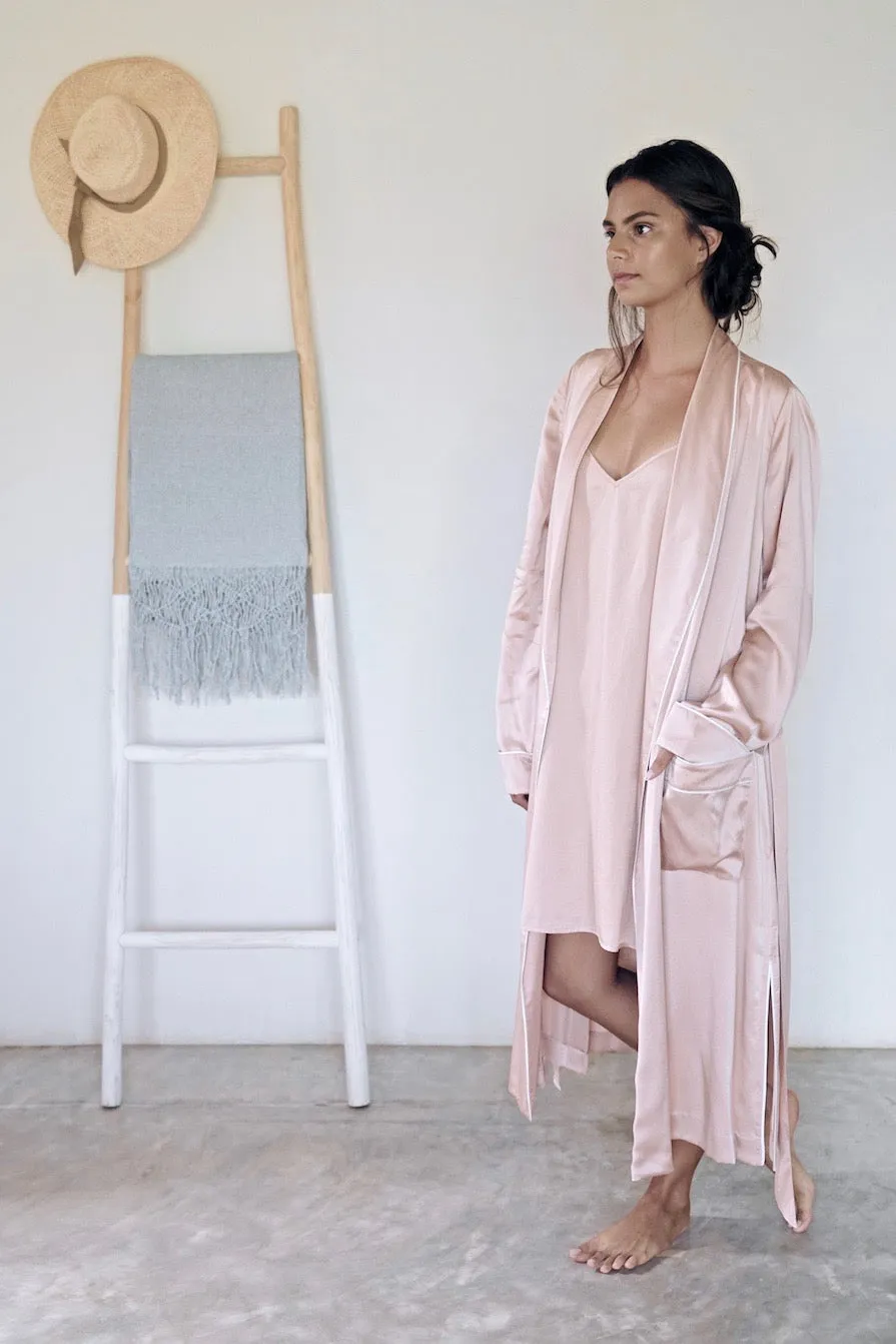Dusk Silk Robe