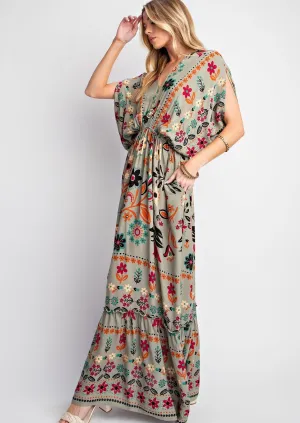 Eliana Dolman Maxi Dress