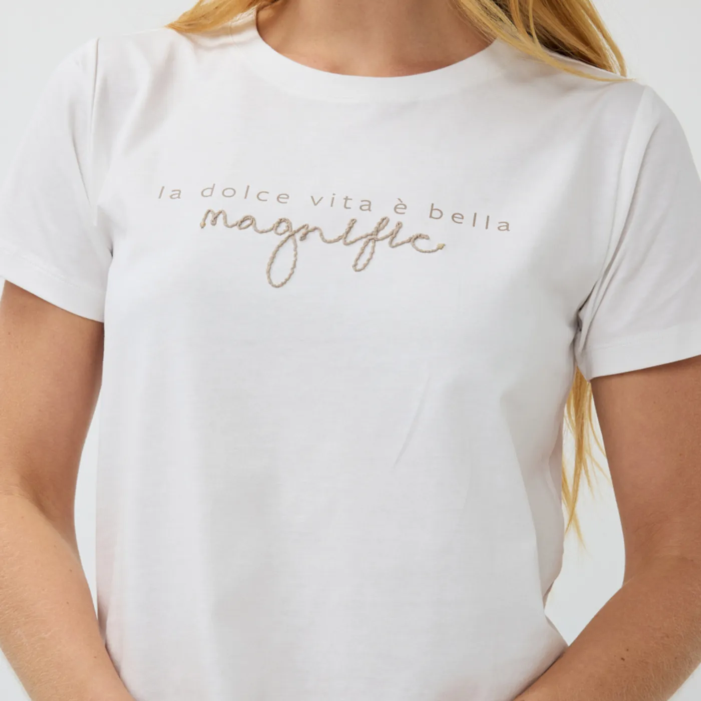 Esqualo 'La Dolce Vita é Bella Magnific' T-Shirt