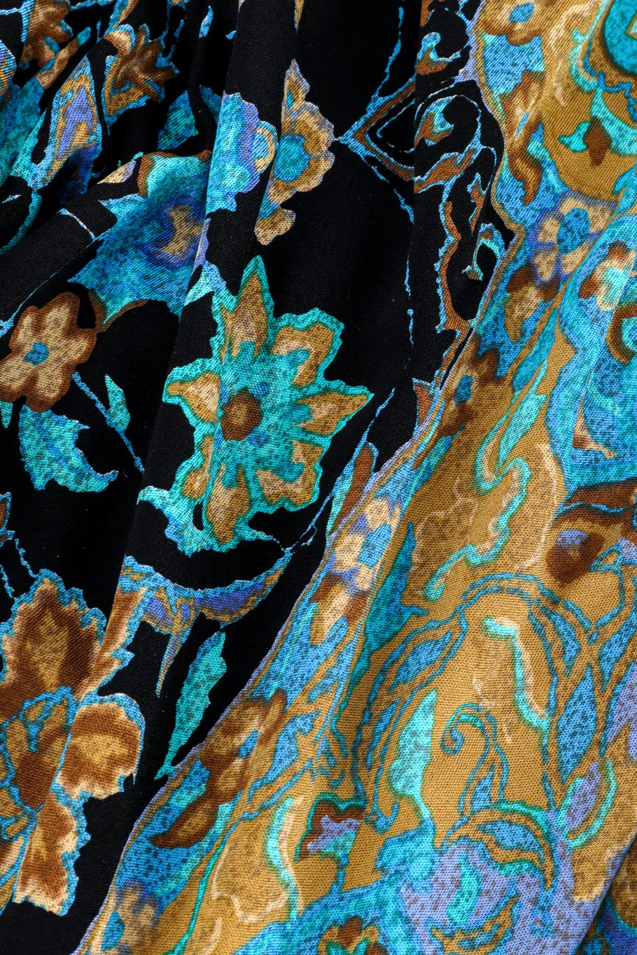 Floral Paisley Wrap Pant