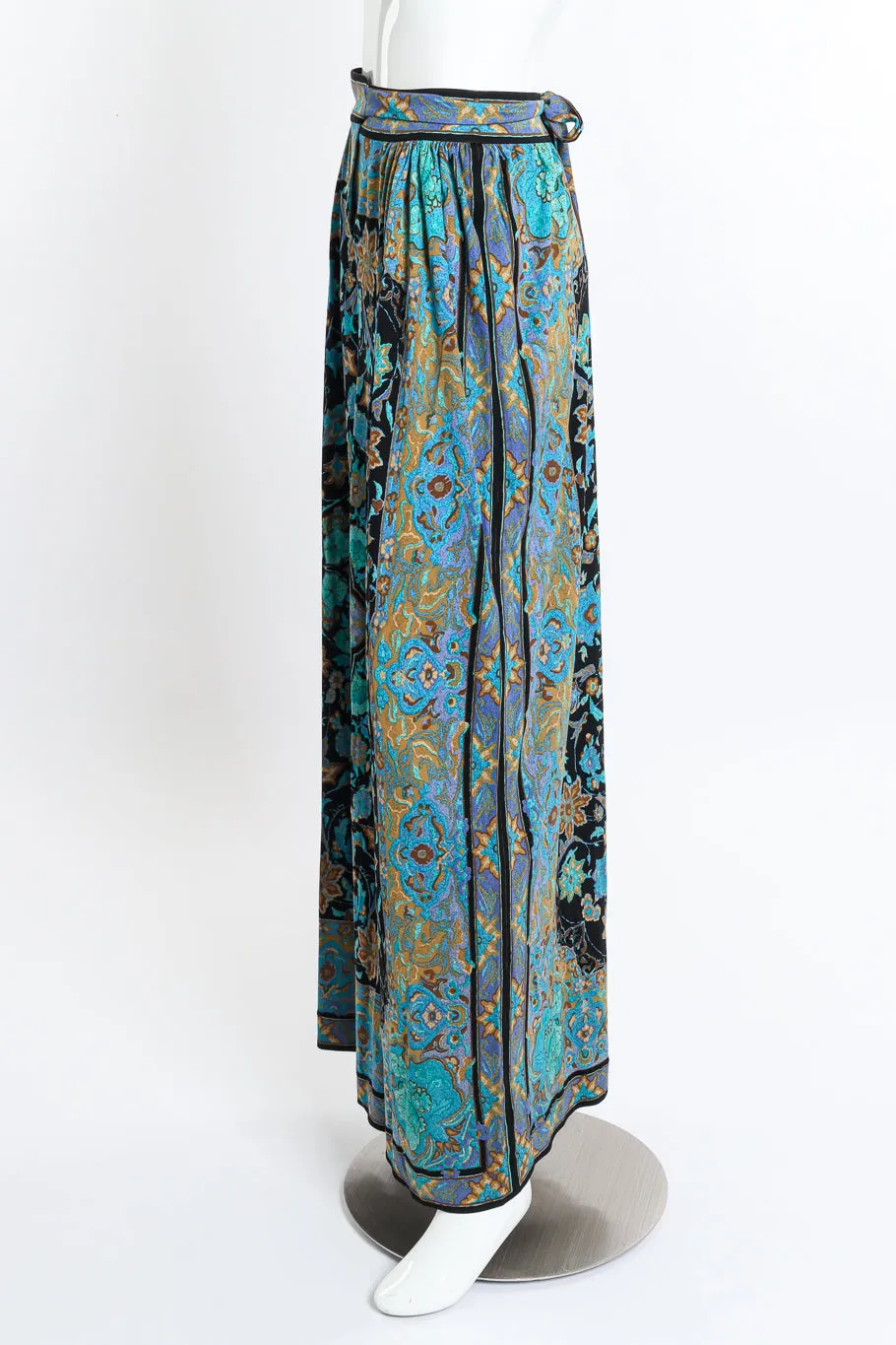 Floral Paisley Wrap Pant
