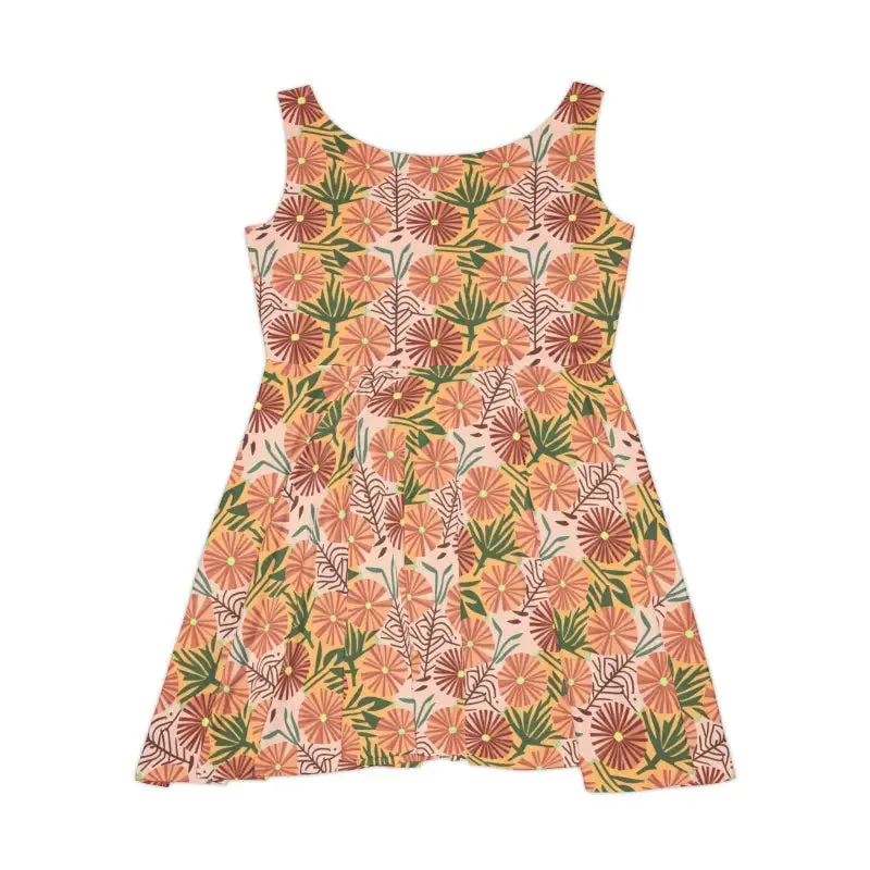 Floral Skater Dress Trendy Fashion Must