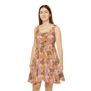Floral Skater Dress Trendy Fashion Must
