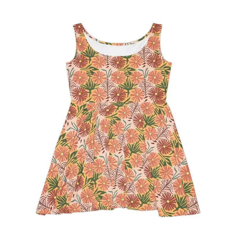 Floral Skater Dress Trendy Fashion Must