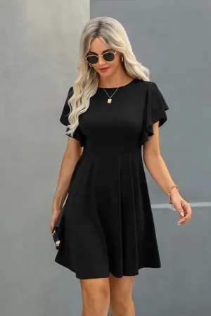 Fluttery Ease A-Line Dress
