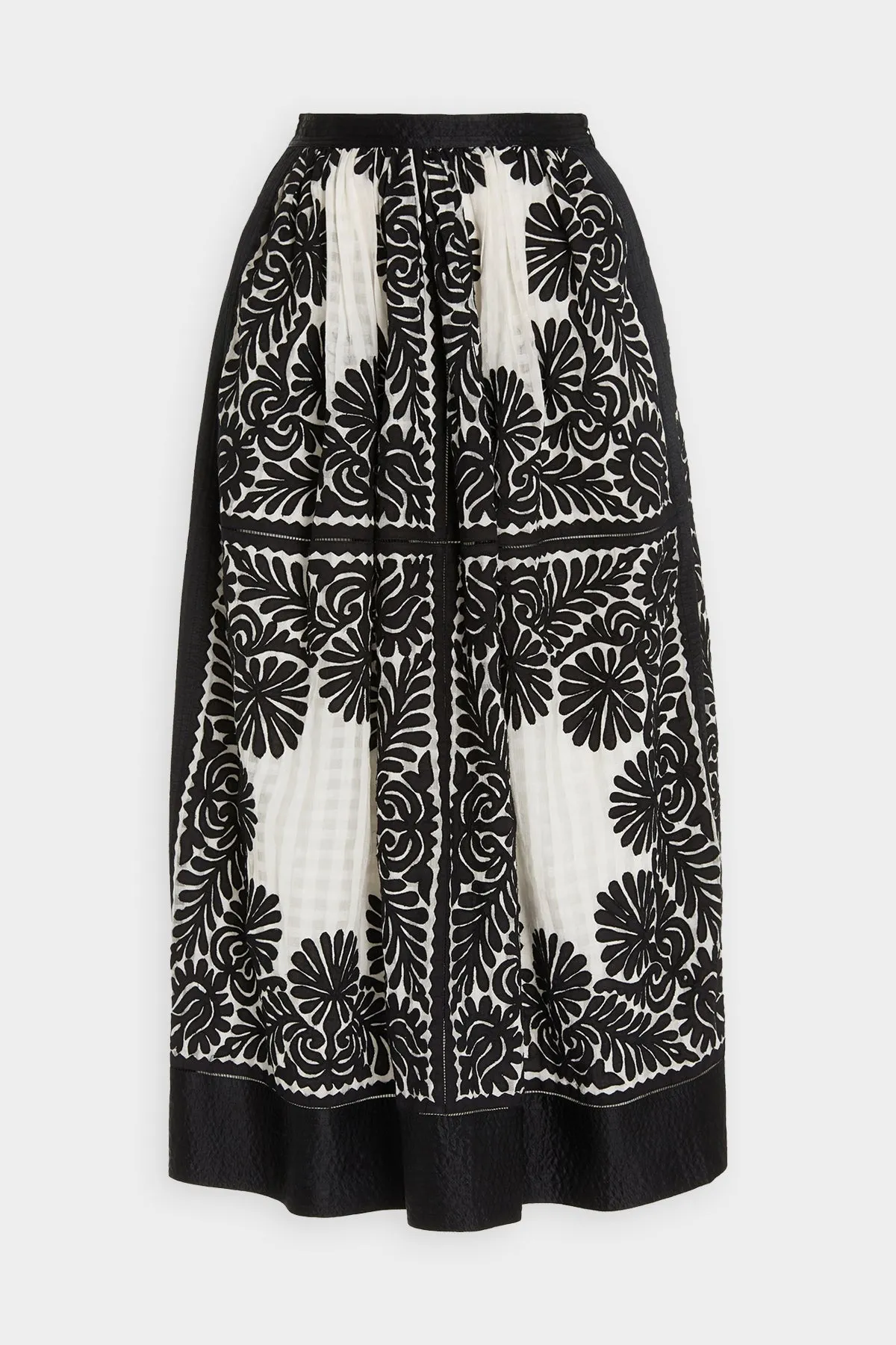 Francesca Skirt in Graphite