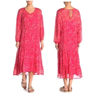 Free People Wallflower Midi Dress Size Small