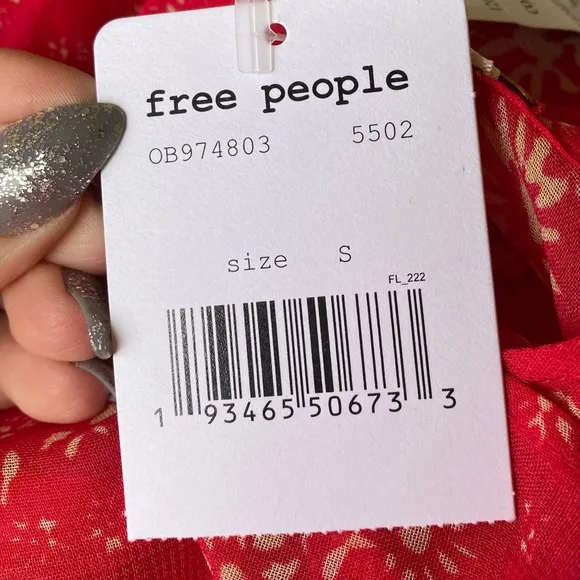 Free People Wallflower Midi Dress Size Small