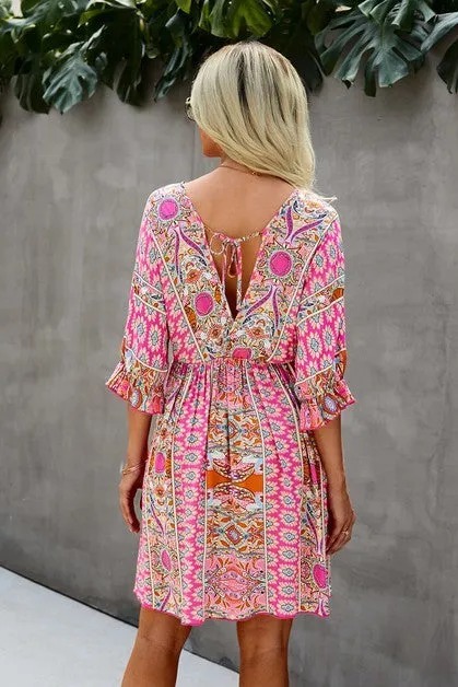 Free Spirit Boho A-Line Dress