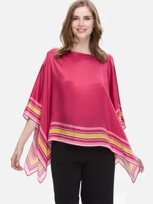 Fuchsia Silk Duo Wrap
