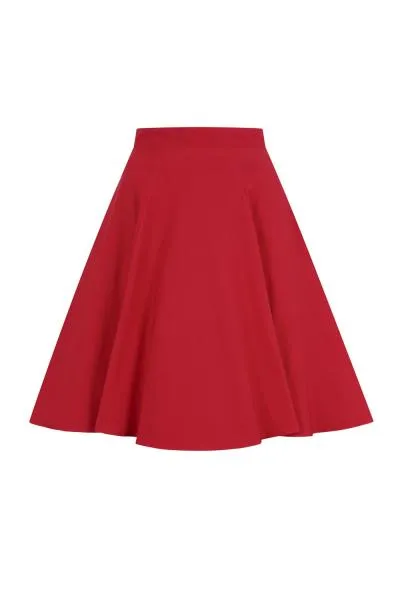 Gabby Skirt - Red -