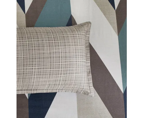 GIOIA CASA Oliver 100% cotton reversible quilt cover set