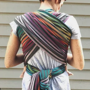 Girasol Disco Rainbow Woven Wrap