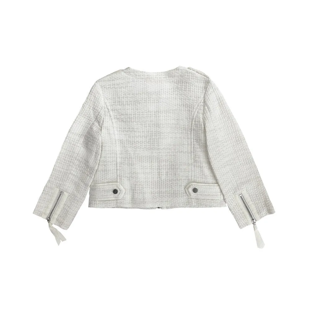 Girls Samia Jacket - Cream