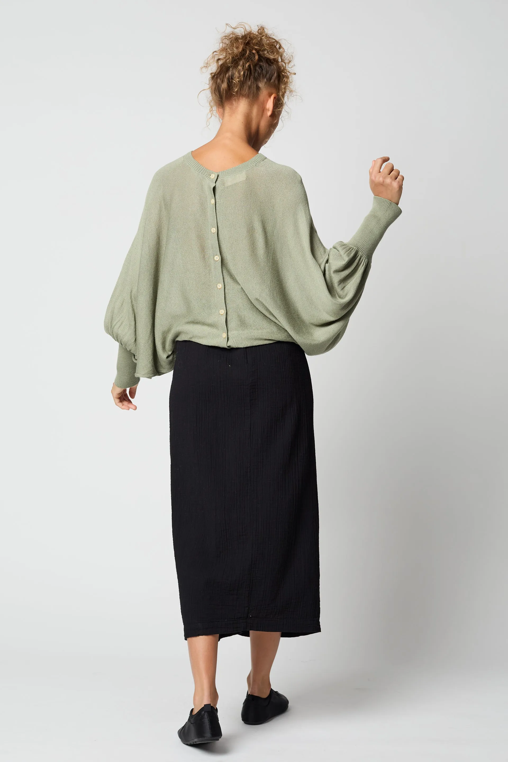 Handkerchief Skirt In Black