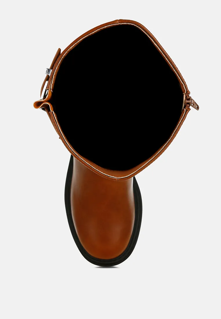 Harnes Detail Long Boots By RUW