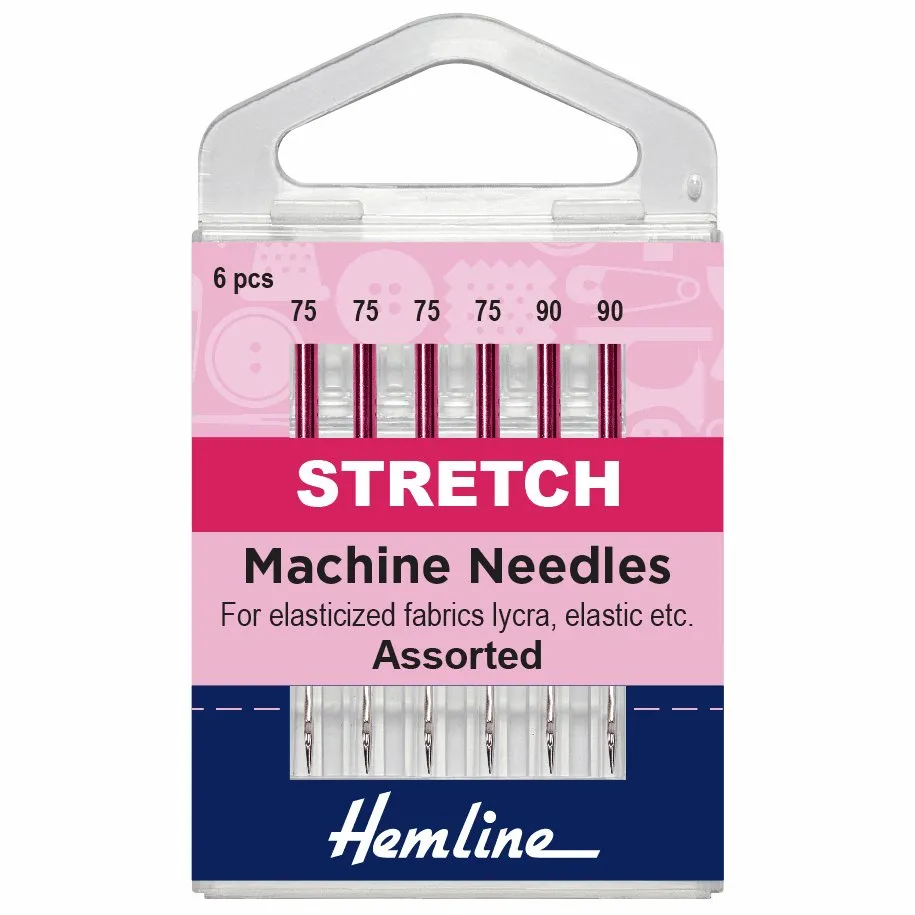 Hemline Stretch Machine Needles - Assorted