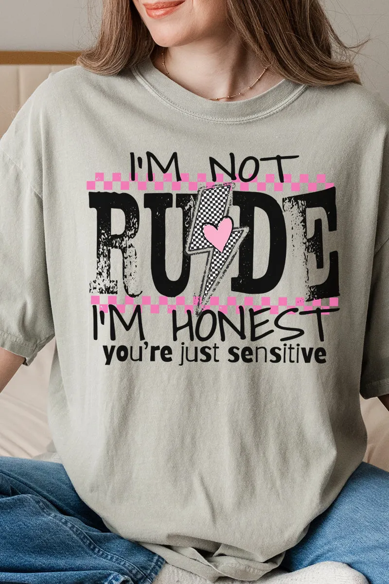 Honesty Overload Comfort Colors Adult Ring-Spun Cotton Tee