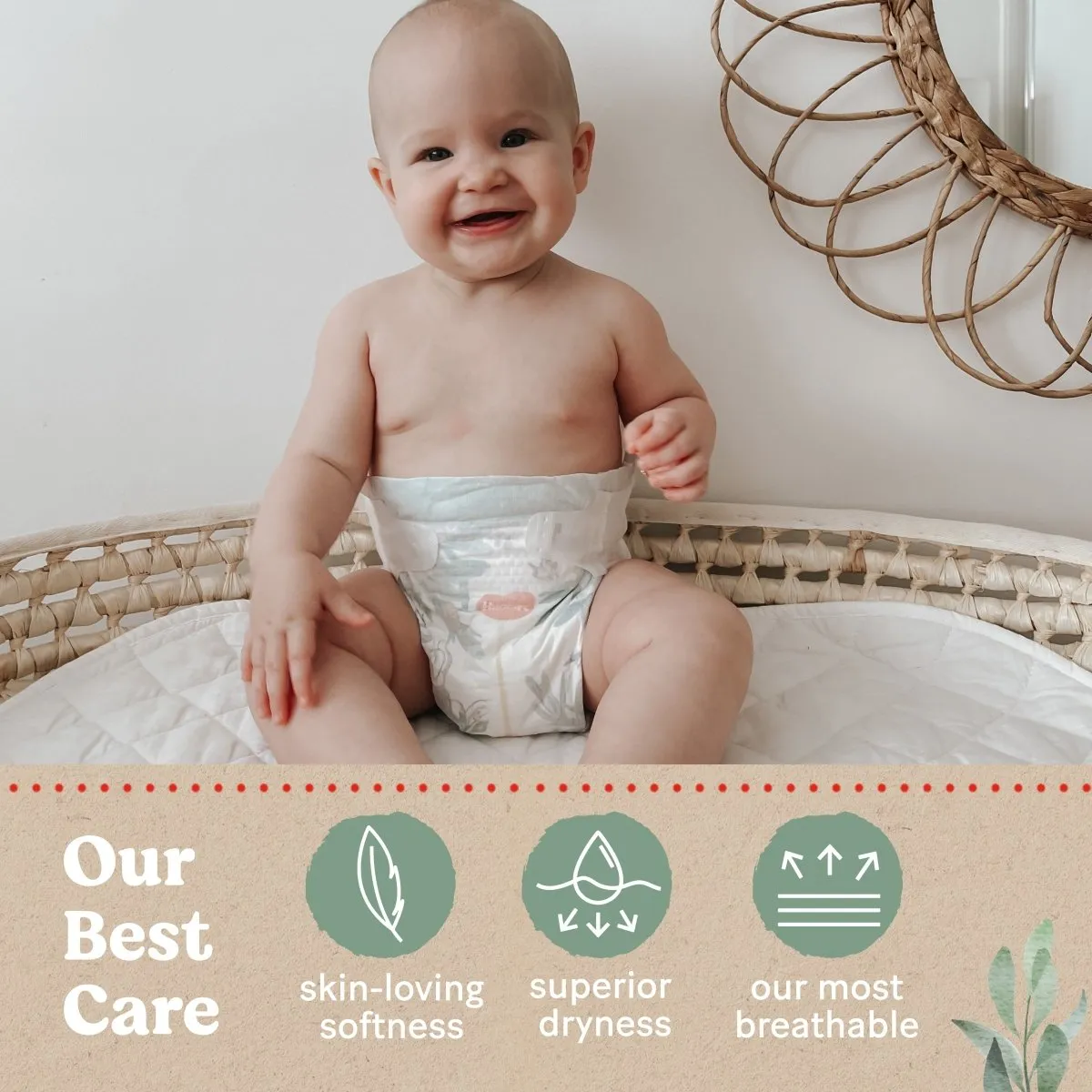 Huggies Ultimate Nappies Crawler 72 Pack
